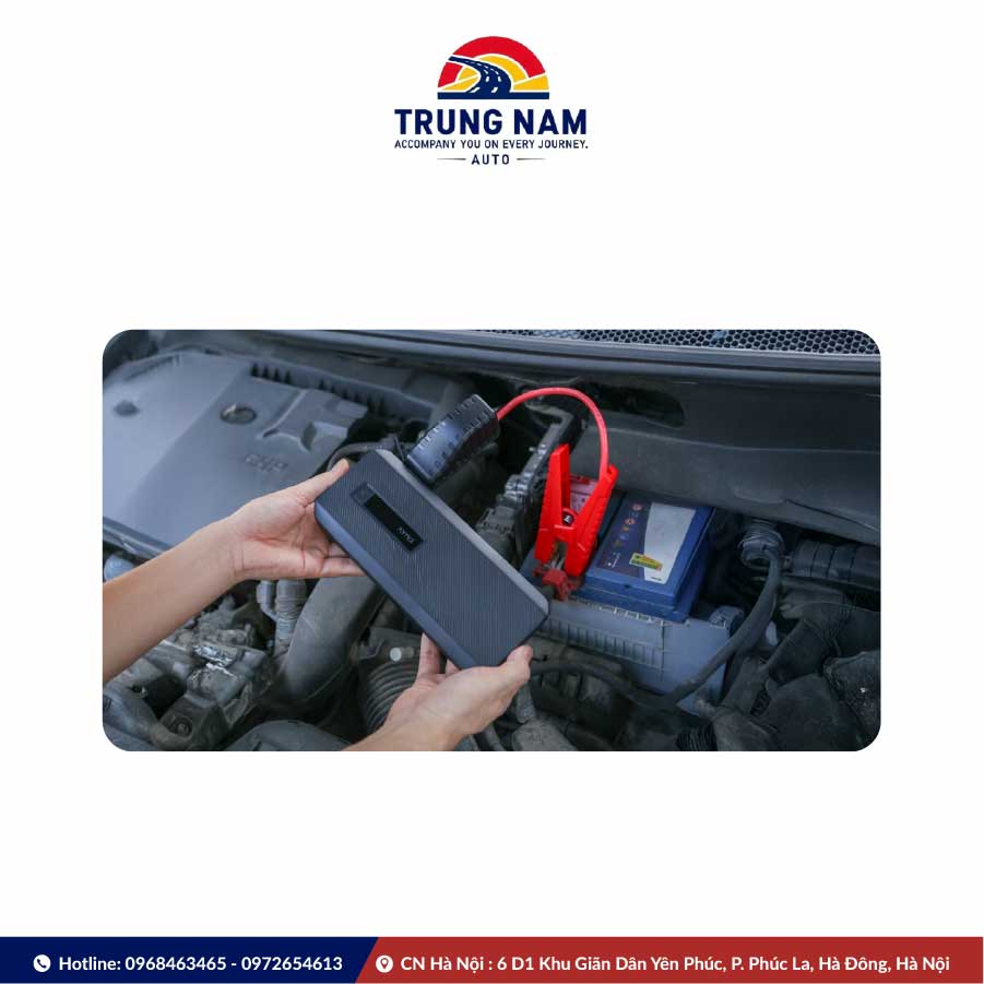 Bộ Kích điện Bình ắc Quy Xe ô Tô Xiaomi 70mai Midrive Ps06 - 4