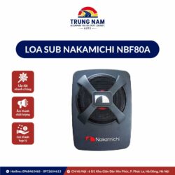Loa Sub Điện Gầm Ghế Ô Tô Nakamichi Nbf80a - 1