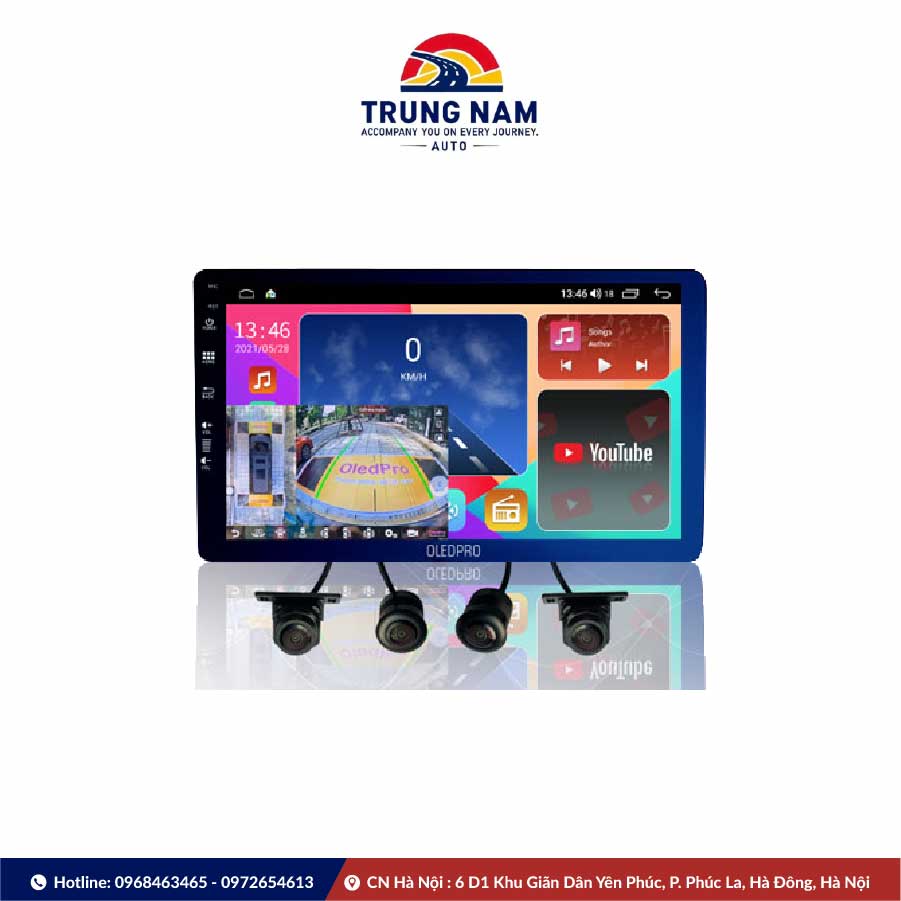 Màn Hình Android Oled Pro X5s Liền Camera 360 Ram 4g - 2