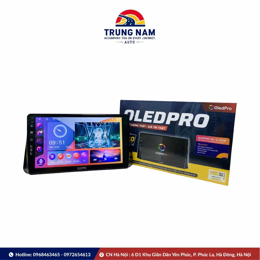 Màn Hình Dvd Android Oled Pro A5 Ram 2g 8 Nhân - 3