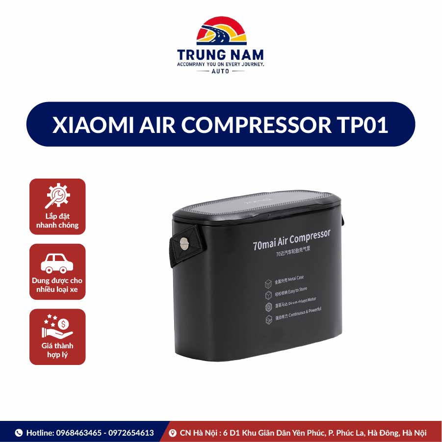 Máy Bơm Hơi ô Tô Xiaomi Air Compressor Tp01 - 1