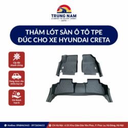 Thảm Lót Sàn Ô Tô Tpe Đúc Cho Xe Hyundai Creta - 1