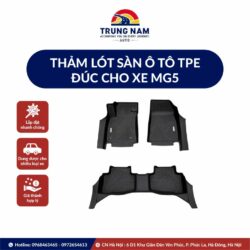 Thảm Lót Sàn Ô Tô Tpe Đúc Cho Xe Mg5 - 1
