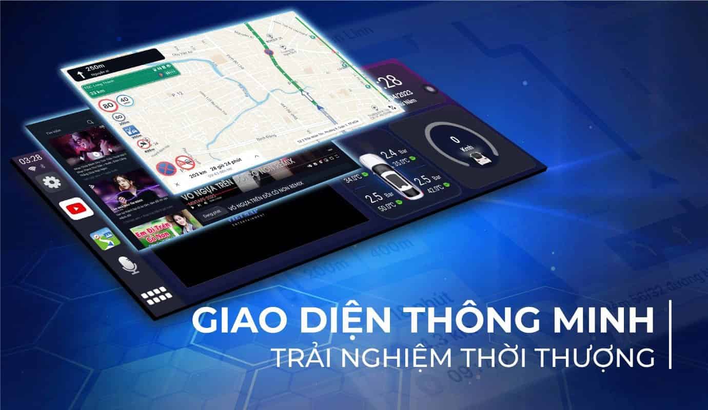 Mang đến cho người dùng trải nghiệm thời thượng với giao diện thông minh