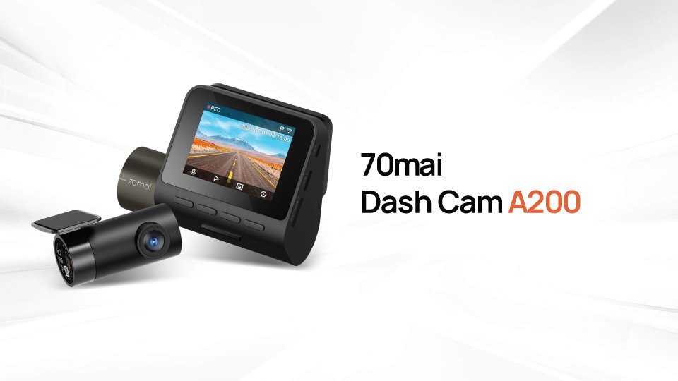 Camera hành trình Xiaomi 70Mai A200 HDR nổi bật với thiết kế nhỏ gọn, tính năng hiện đại