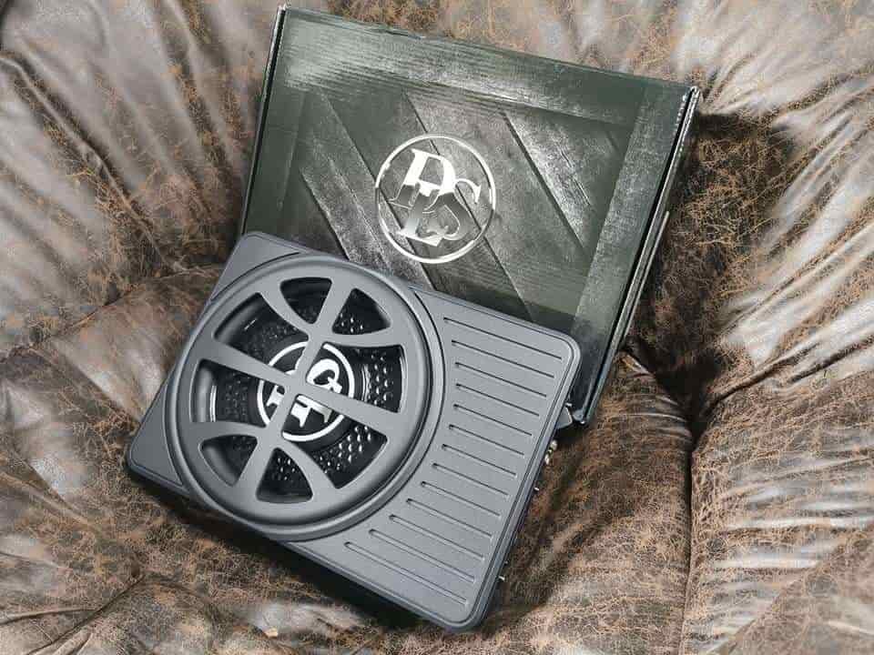 Loa sub điện ô tô lắp gầm ghế hay nhất DLS ACW10 Thụy Điển
