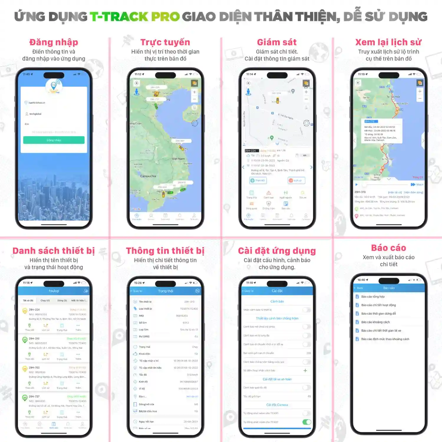 Báo cáo thống kê chi tiết – Quản lý đội xe chuyên nghiệp