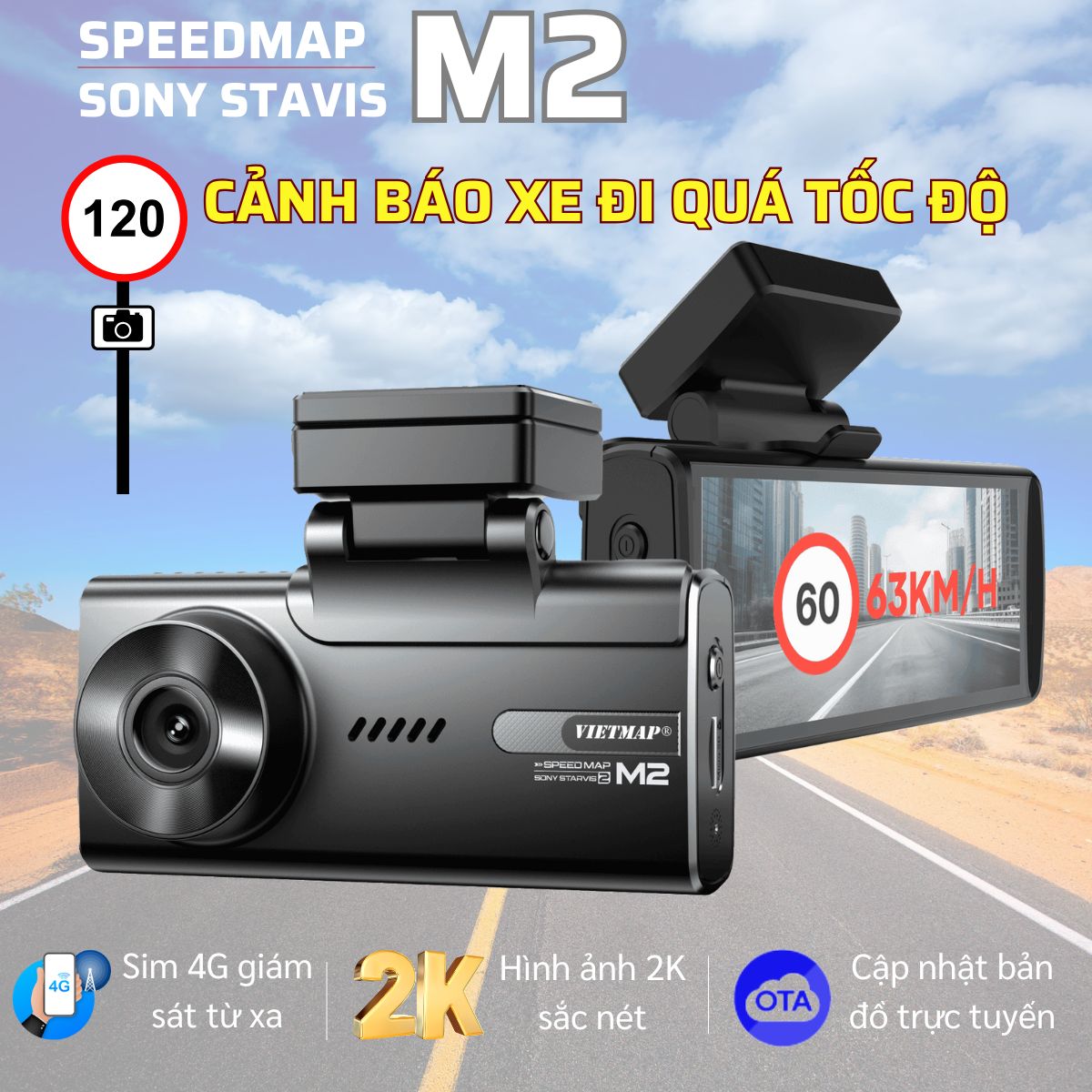 camera hành trình vietmap M2