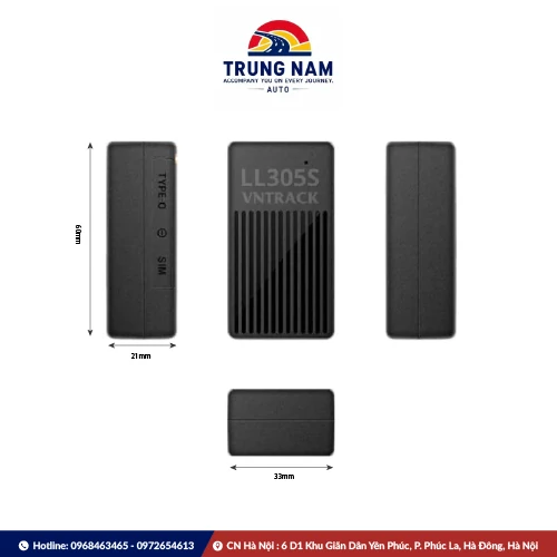 Tính năng nổi bật của thiết bị định vị siêu nhỏ LL305S