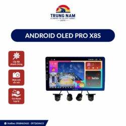 Màn Hình Dvd Android Oled Pro X8s Liền Camera 360 Ram 6gb - 1