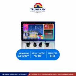 Màn Hình Dvd Android Oled Pro X8s Liền Camera 360 Ram 6gb - 2
