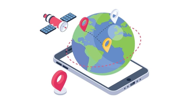Thiết bị định vị ô tô hoạt động dựa trên hệ thống định vị toàn cầu GPS