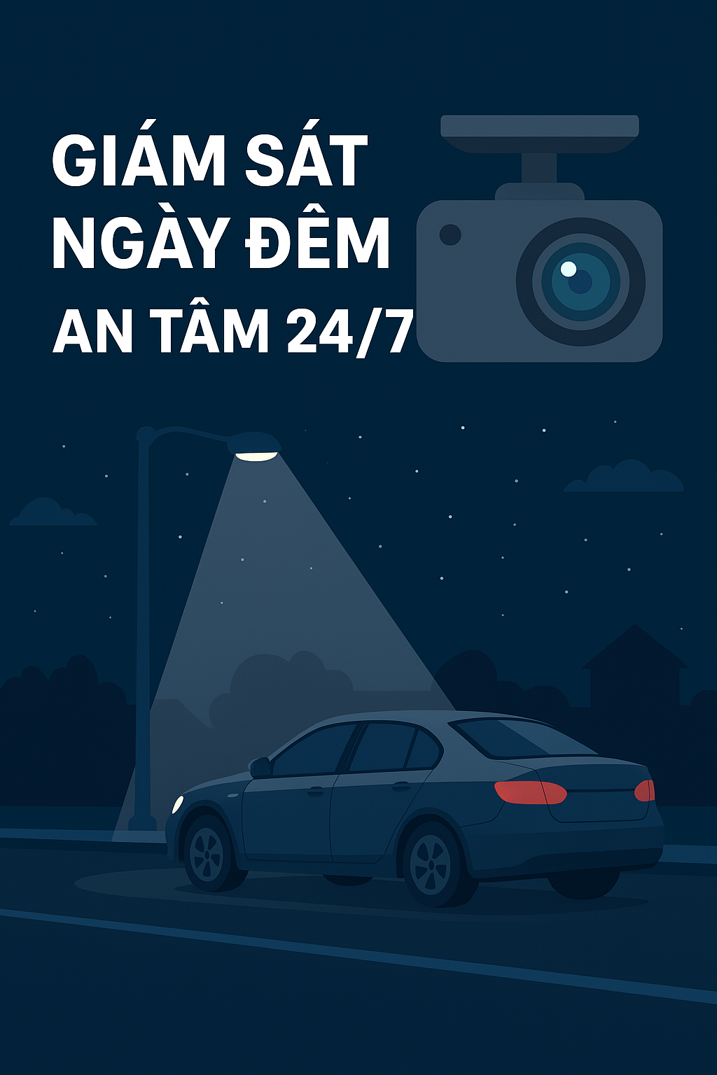 Chức Năng Ghi Hình Đỗ Xe ngày đêm của camera hành trình ô tô