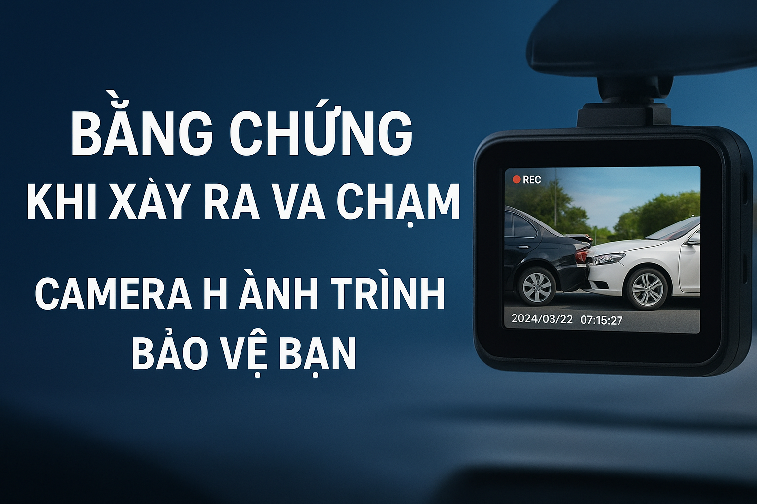 Lợi ích không thể thiếu của camera hành trình ô tô