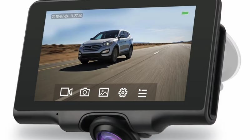 Camera carcam 1 kênh có thiết kế nhỏ gọn và dễ lắp đặt