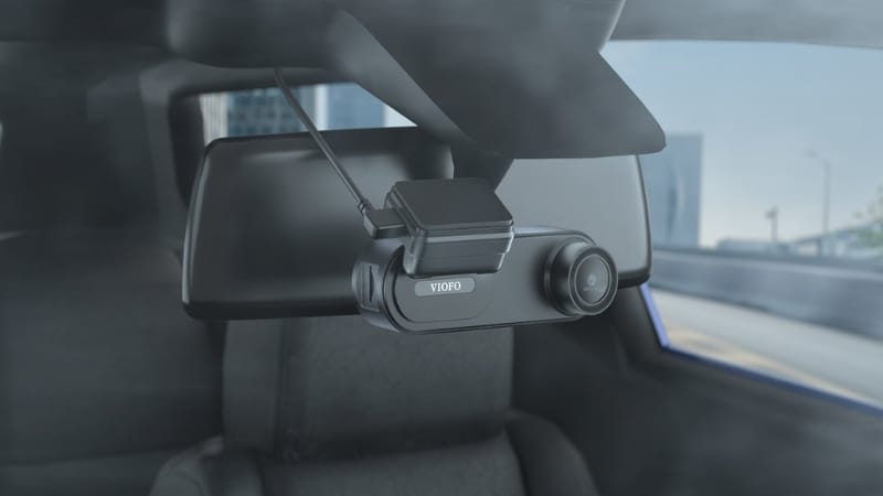 Camera Viofo có thiết kế nhỏ gọn giúp lắp đặt dễ dàng