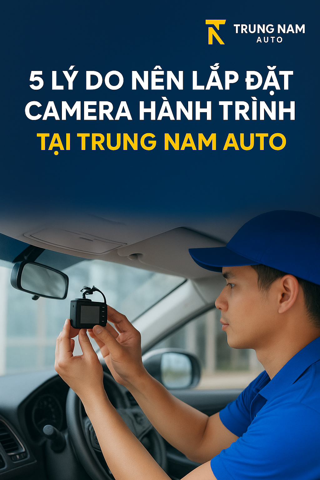 Trung Nam Auto là đơn vị lắp đặt Camera Hành Trình ô tô uy tín tại Hà Đông