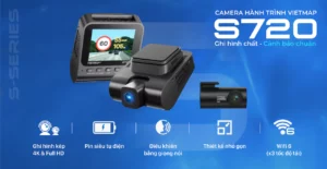 Review Camera Hành Trình VietMap S720 – Ghi Hình Siêu Nét, Chuẩn Đỉnh Cao