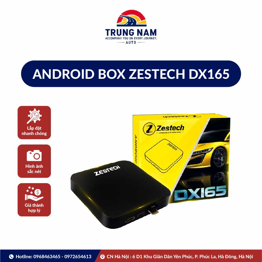 Android Box Zestech Dx165 Thế Hệ 2, Ram 4gb Rom 64gb, Chip 6 Nhân - 1
