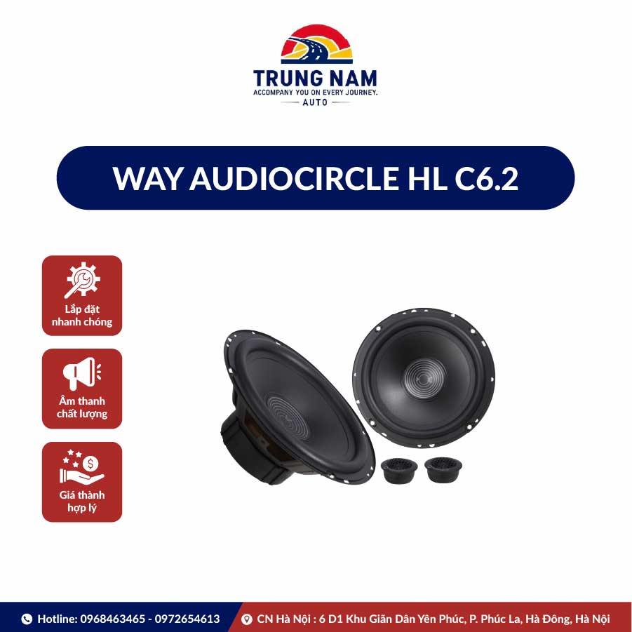 Loa Cánh Phân Tần 2 – Way Audiocircle Hl C6.2 - 1