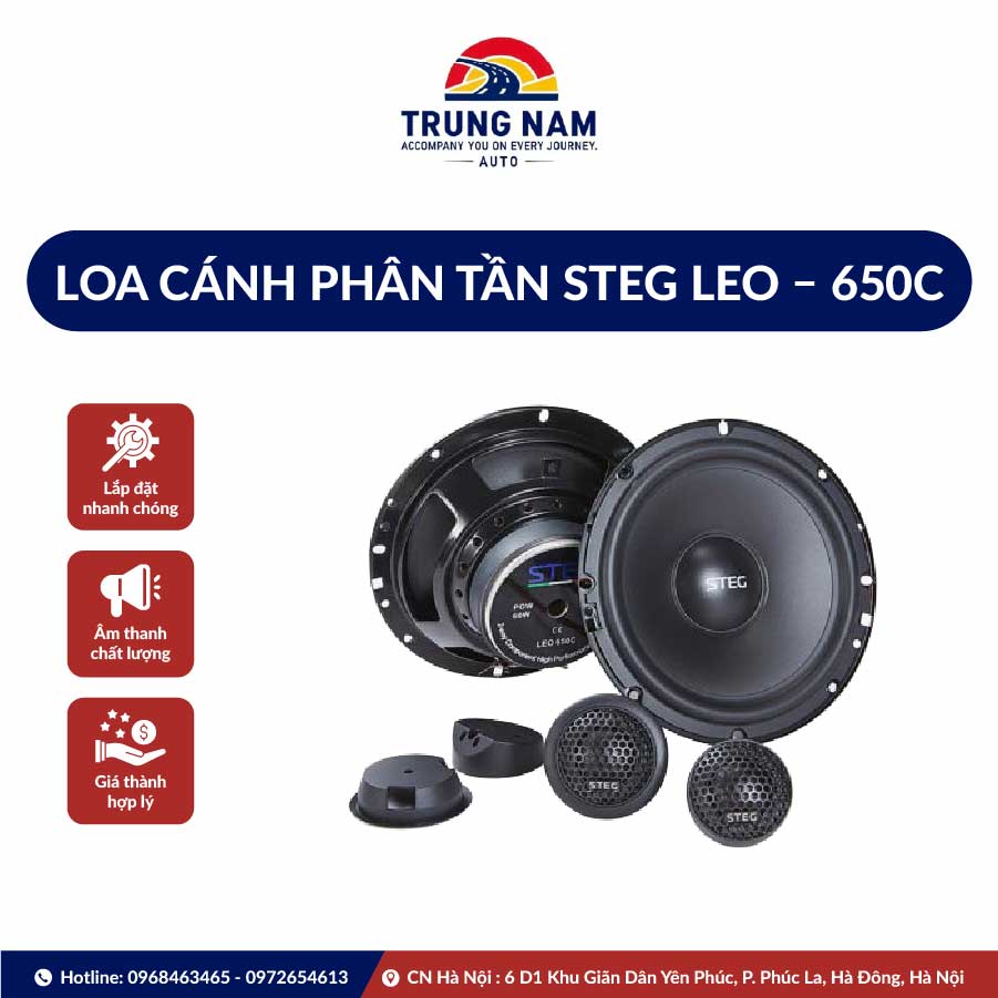 Loa Cánh Phân Tần Steg Leo – 650c - 1