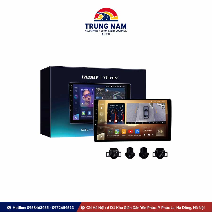 Màn Hình Android Teyes Cc3l Liền Camera 360 Ram 4gb Rom 64gb - 3