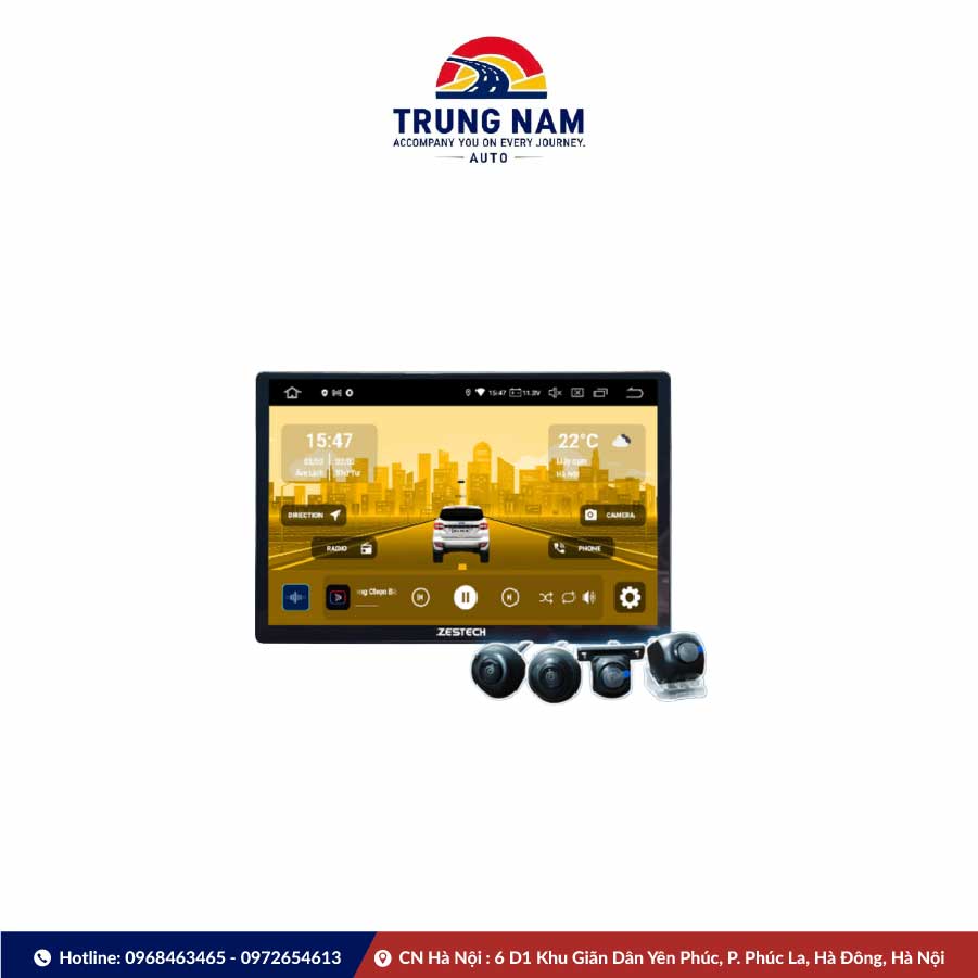 Màn Hình Android Zestech 13 Inch 2k Ram 4gb Rom 32gb - 3