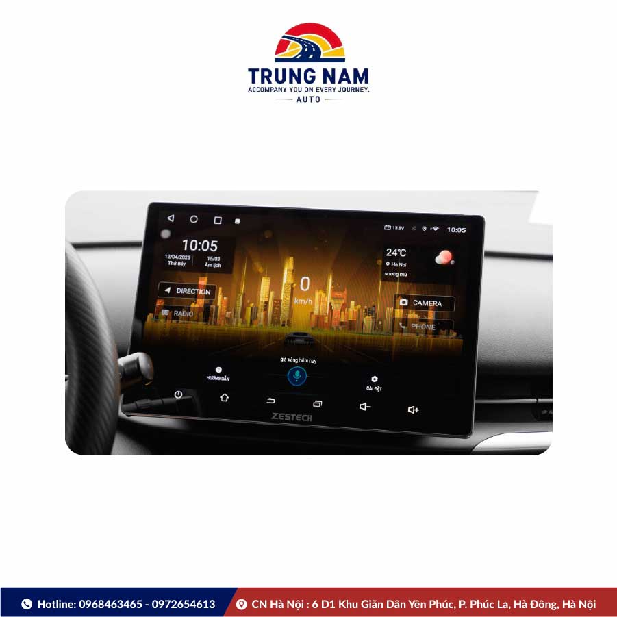 Màn Hình Android Zestech 13 Inch 2k Ram 4gb Rom 32gb - 4