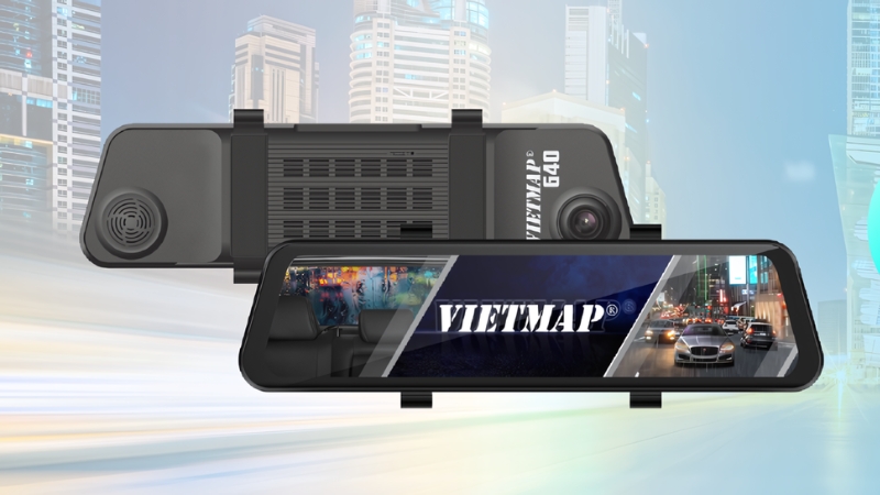 Vietmap G40 – dạng gương, đa tính năng