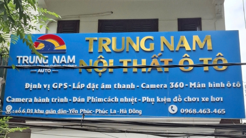 Trung Nam Auto là địa chỉ cung cấp camera hành trình có cảnh báo phạt nguội chính hãng uy tín