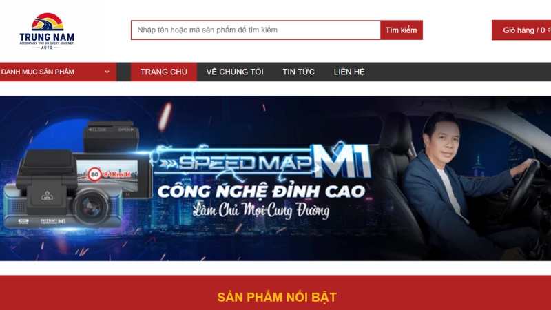 Trung Nam Auto là đơn vị cung cấp thiết bị định vị ô tô không dây uy tín