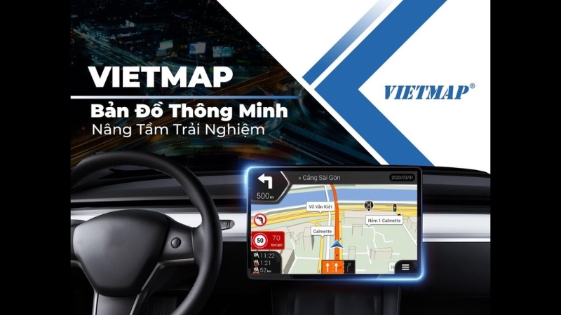 Ứng dụng định vị ô tô Vietmap S1