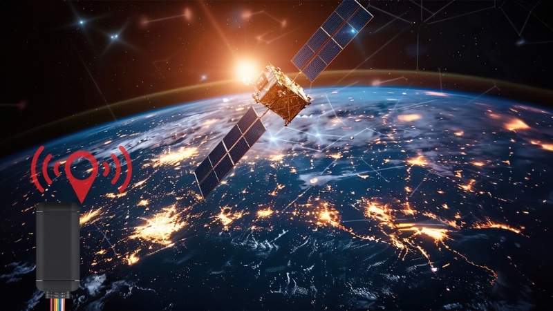 Thiết bị định vị xe ô tô có ghi âm dùng GPS và 3G/4G để truyền dữ liệu