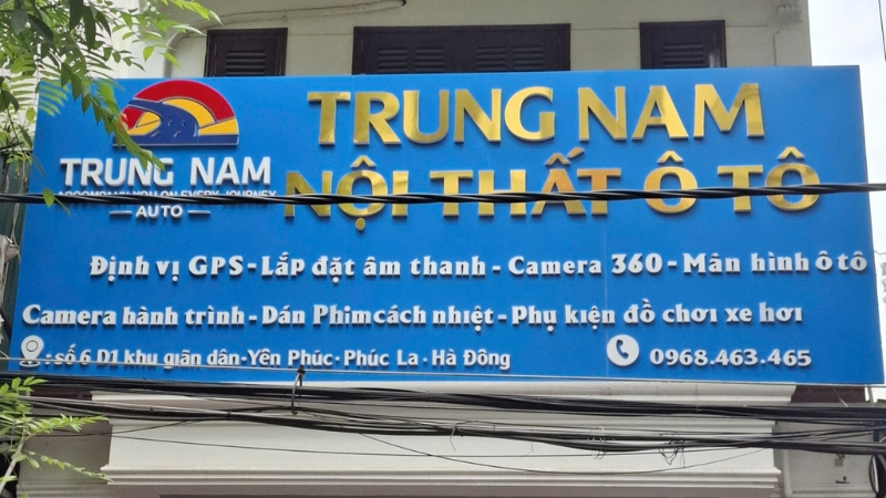 Trung Nam Auto là đơn vị cung cấp camera hành trình chính hãng uy tín