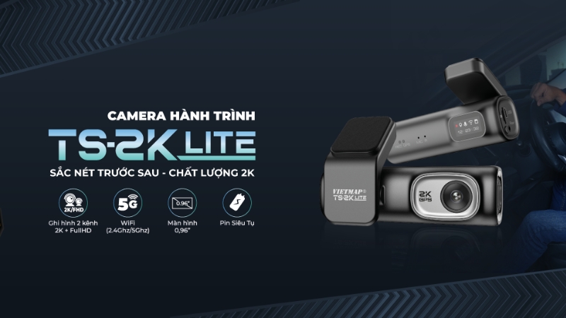 Camera hành trình Vietmap TS-2K Lite