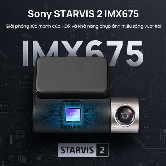 Camera Hành Trình Dùng Cảm Biến Sony