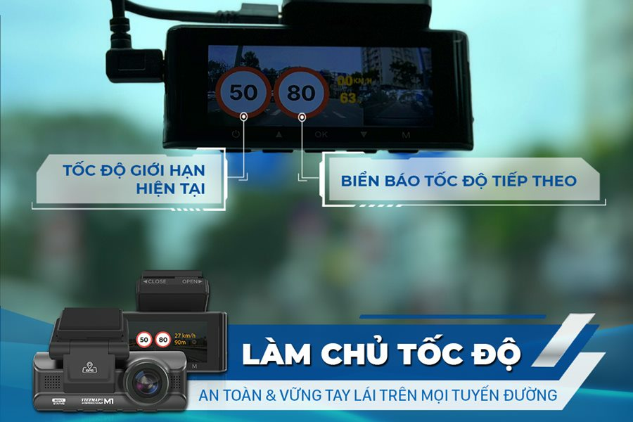 Lợi ích nổi bật của camera hành trình cảnh báo tốc độ