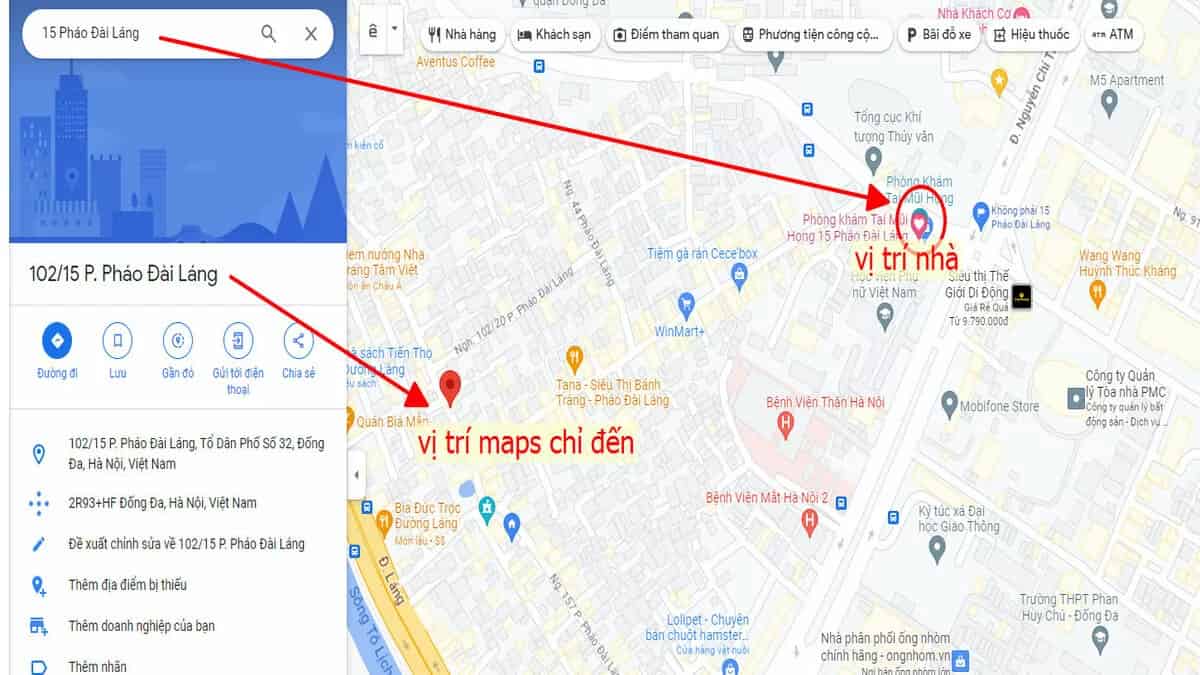 Lỗi 2: Hiển thị sai vị trí hoặc sai tốc độ