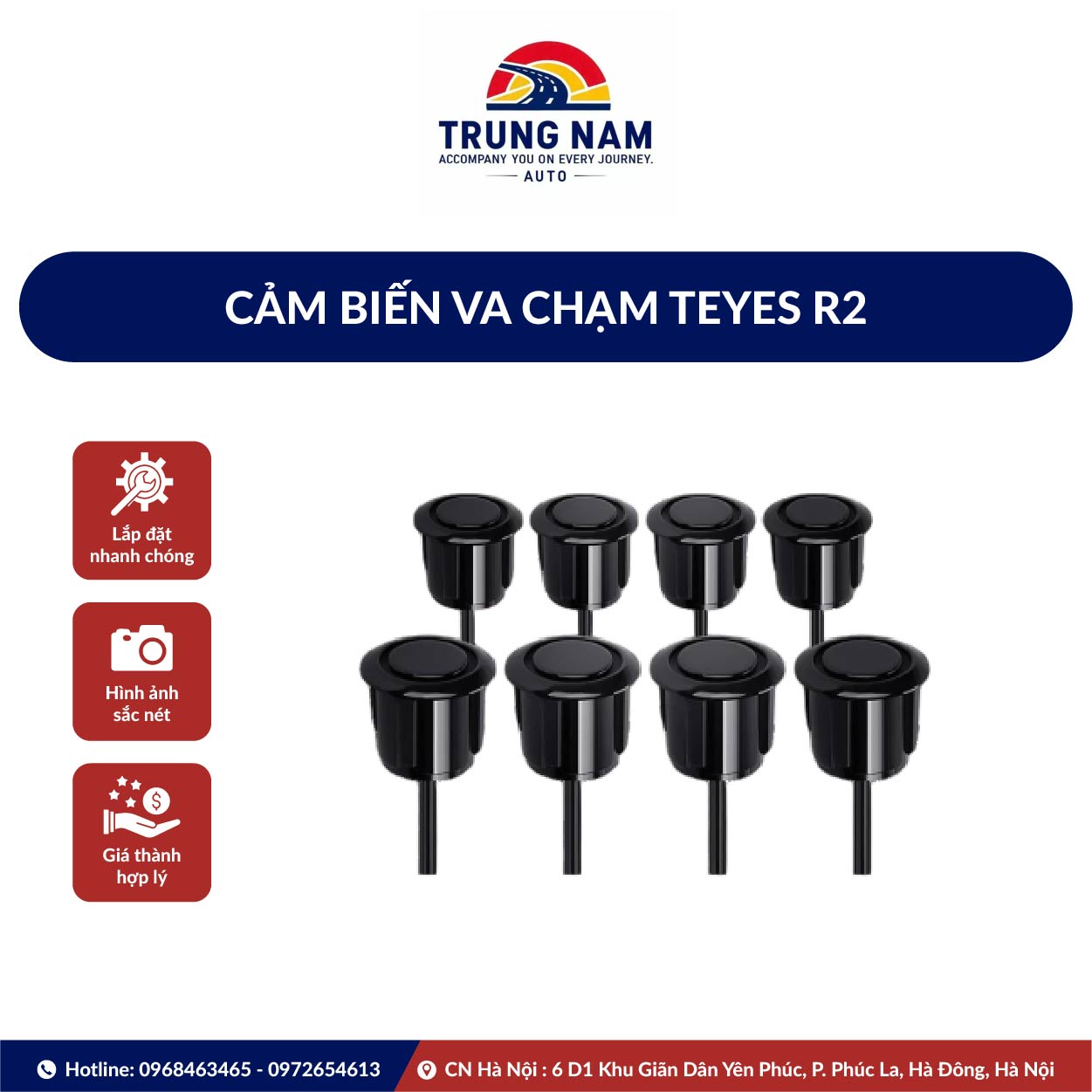 Cảm Biến Va Chạm Teyes R2