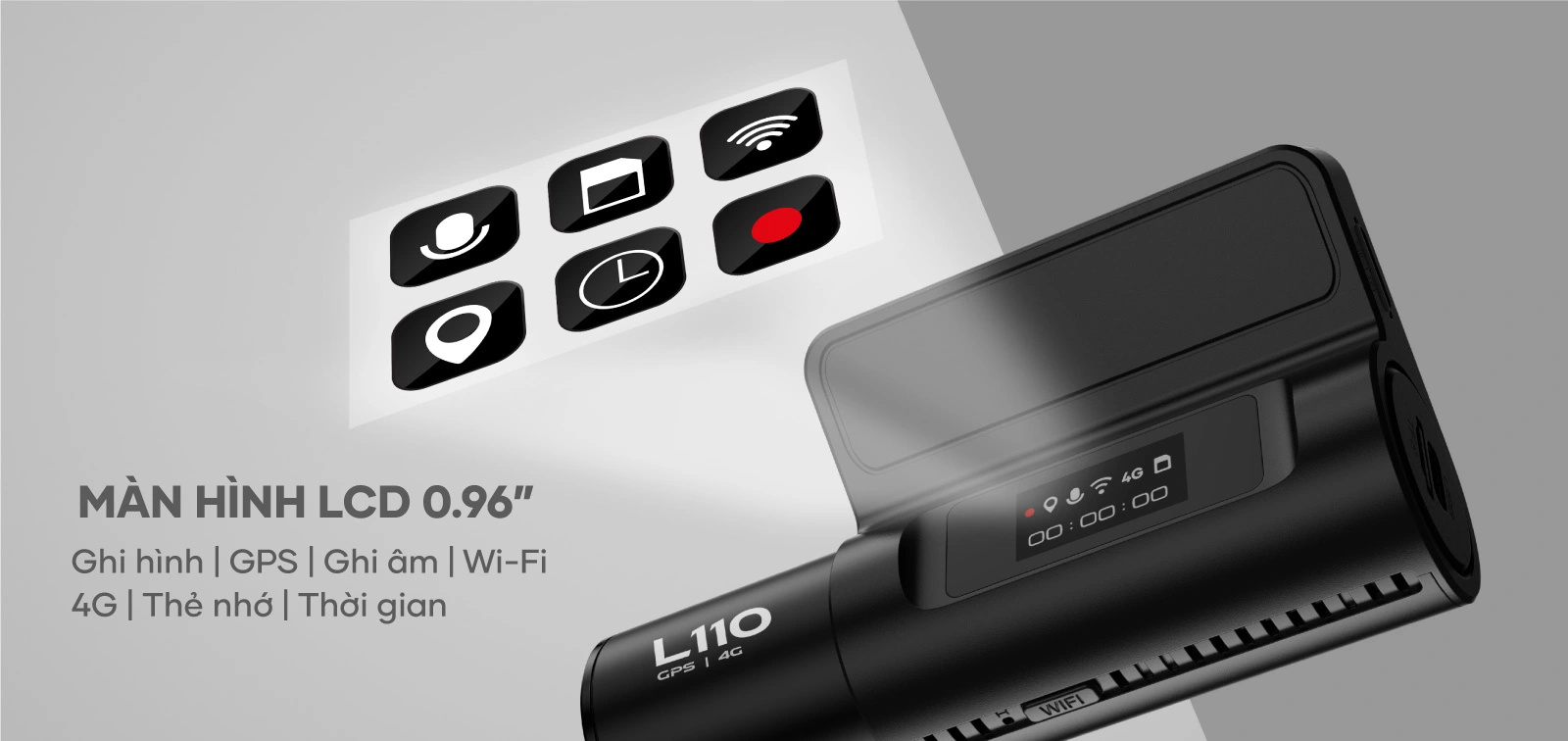 Camera hành trình 4G VIETMAP L110 là mẫu camera mới tối ưu cho điều kiện giao thông Việt Nam