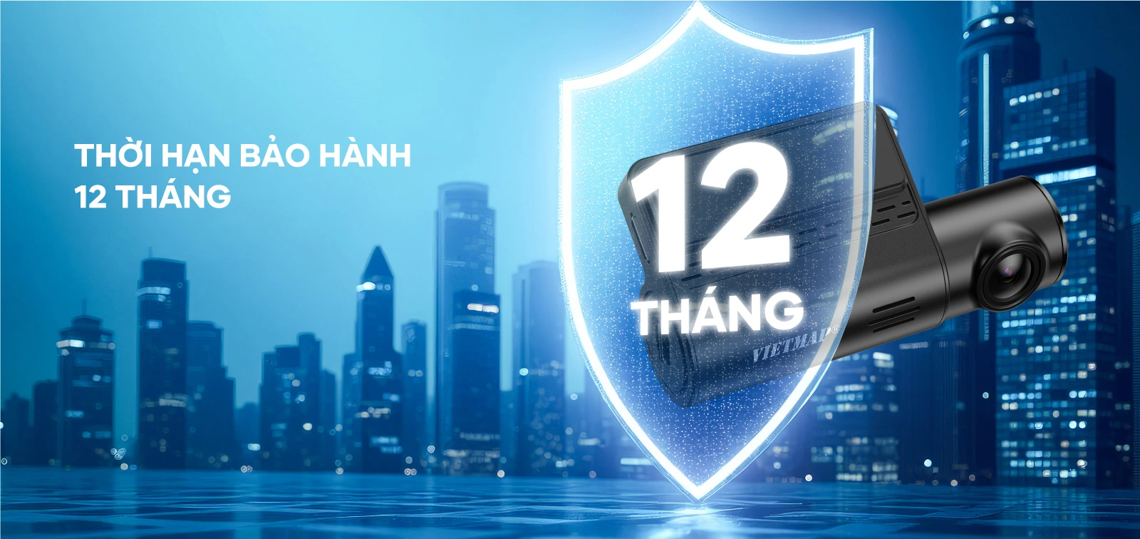 Thời hạn bảo hành camera hành trình Vietmap L110 lên đến 12 tháng