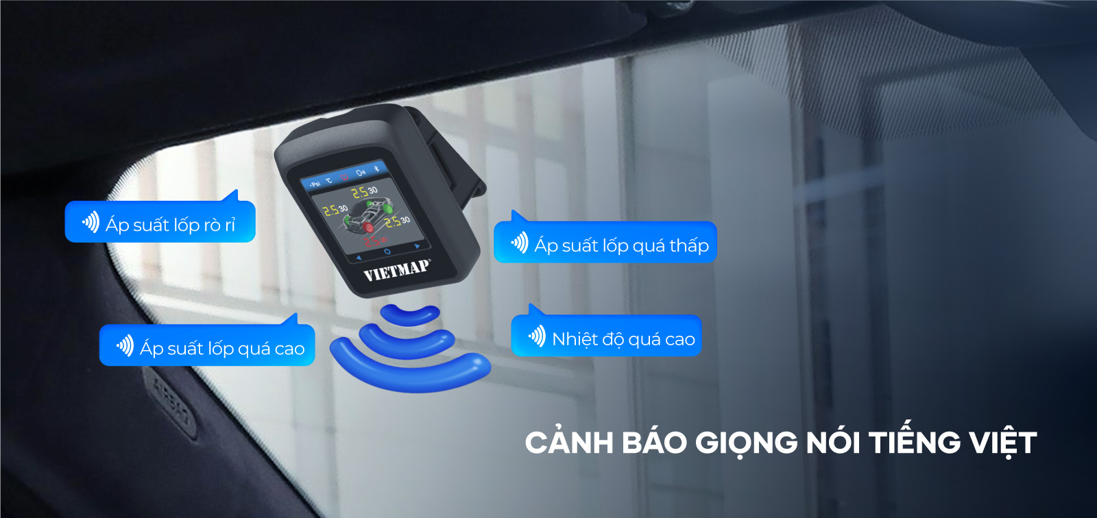 Vietmap Tw50 BỘ CẢm BiẾn Áp SuẤt LỐp 1