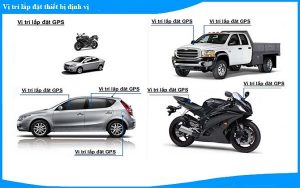 Những vị trí nên lắp thiết bị định vị trên ô tô