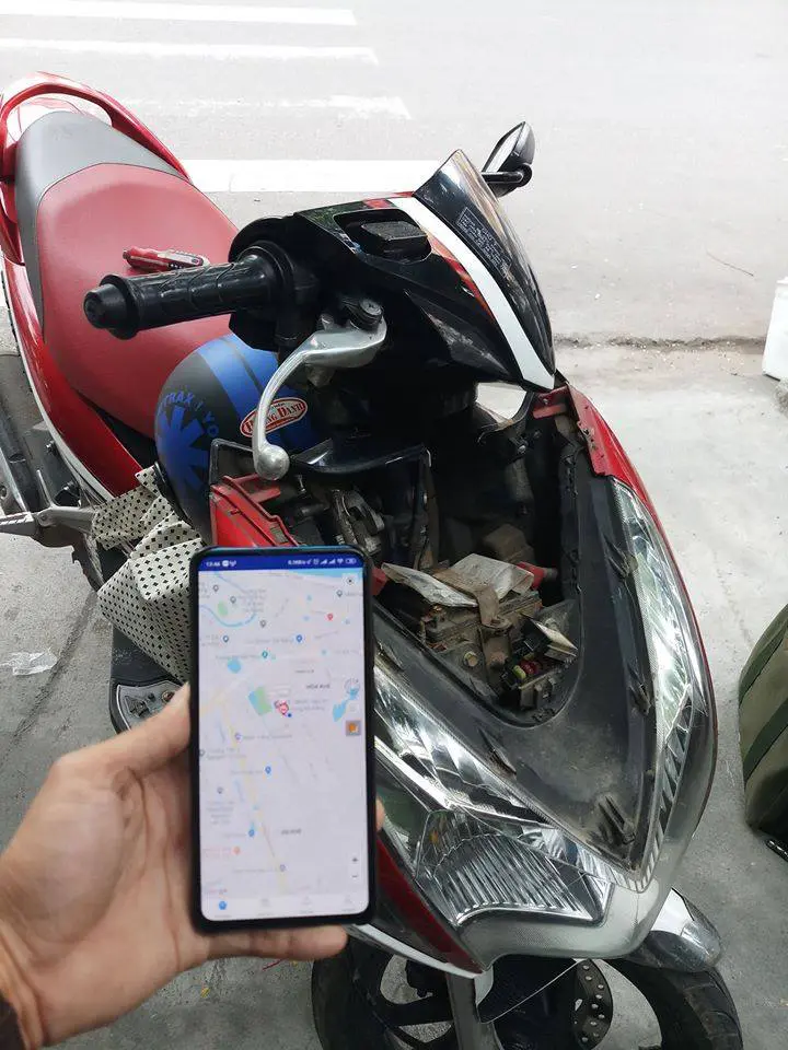 Nguyên lý hoạt động của thiết bị định vị xe máy