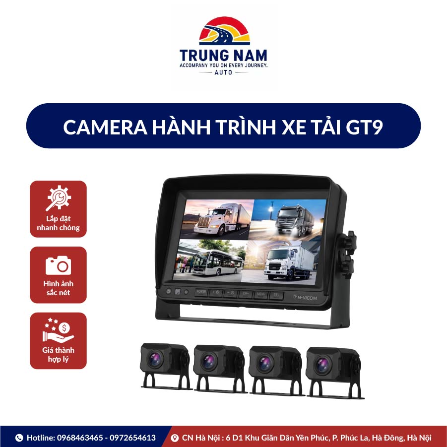 Camera Hành Trình Xe Tải Gt9 1