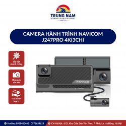 Camera Hành Trình Navicom J247pro 4k(3ch) 1