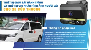 Lắp camera hành trình cho xe cứu thương trong năm 2026 – Giải pháp nâng cao hiệu quả quản lý đội xe y tế